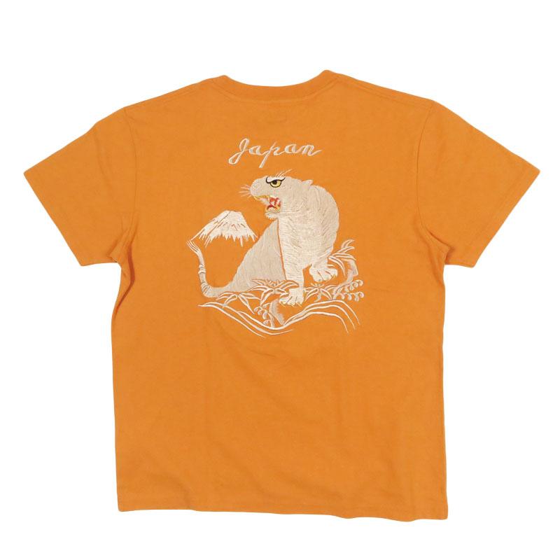 TAILOR TOYO テーラー東洋 Tailor Toyo 半袖 スカ刺繍 虎 Tシャツ SUKA