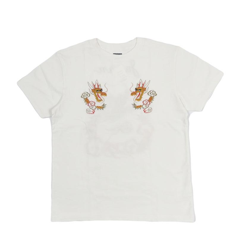 TAILOR TOYO テーラー東洋 Tailor Toyo 半袖 スカ刺繍 龍 Tシャツ SUKA