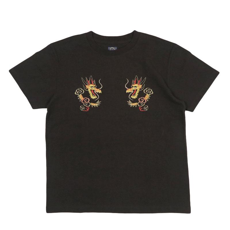 TAILOR TOYO テーラー東洋 Tailor Toyo 半袖 スカ刺繍 龍 Tシャツ SUKA