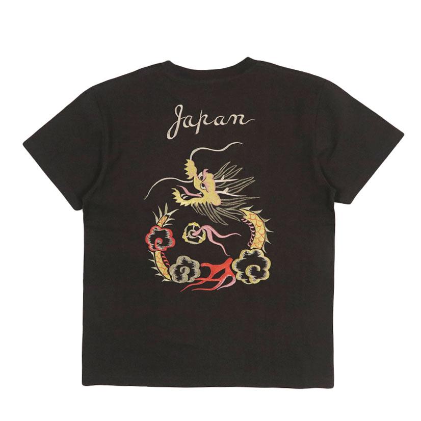 TAILOR TOYO テーラー東洋 Tailor Toyo 半袖 スカ刺繍 龍 Tシャツ SUKA