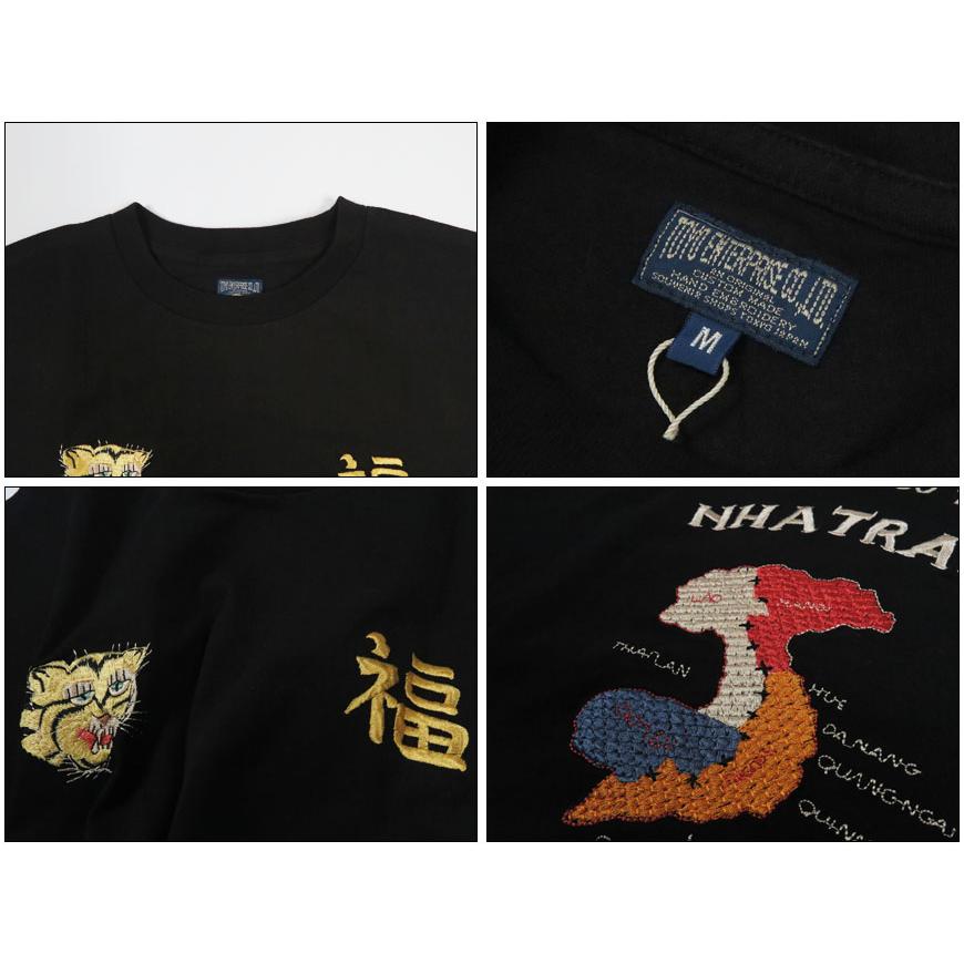TAILOR TOYO テーラー東洋 Tailor Toyo 半袖 スカ刺繍 ベトナム T