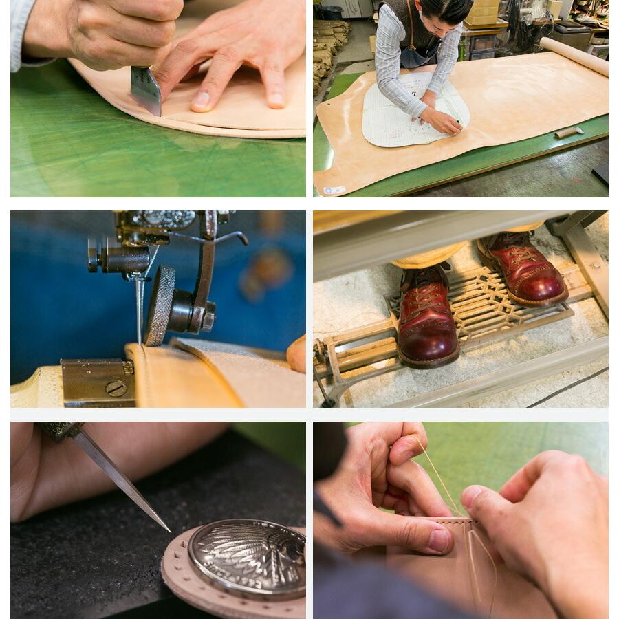 REDMOON（レッドムーン） レザー キーケース TEXAS 真鍮製スナップ