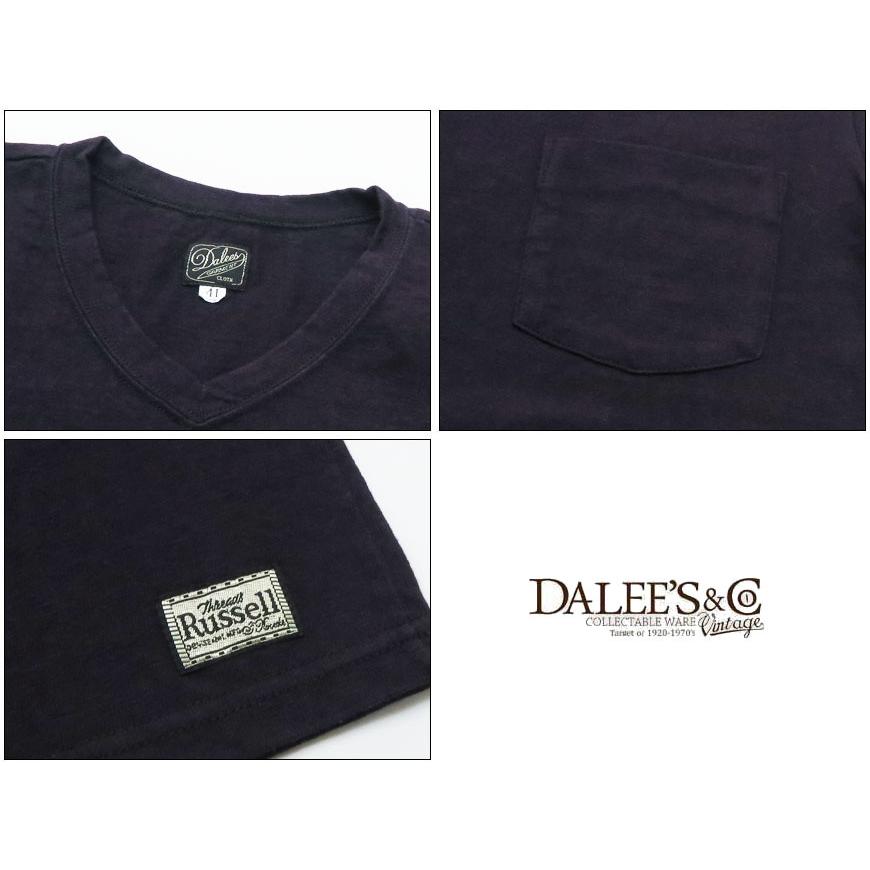 ダリーズ＆コー（DALEE'S&Co） DALLES ＆ CO 極厚天竺 半袖 Vネック