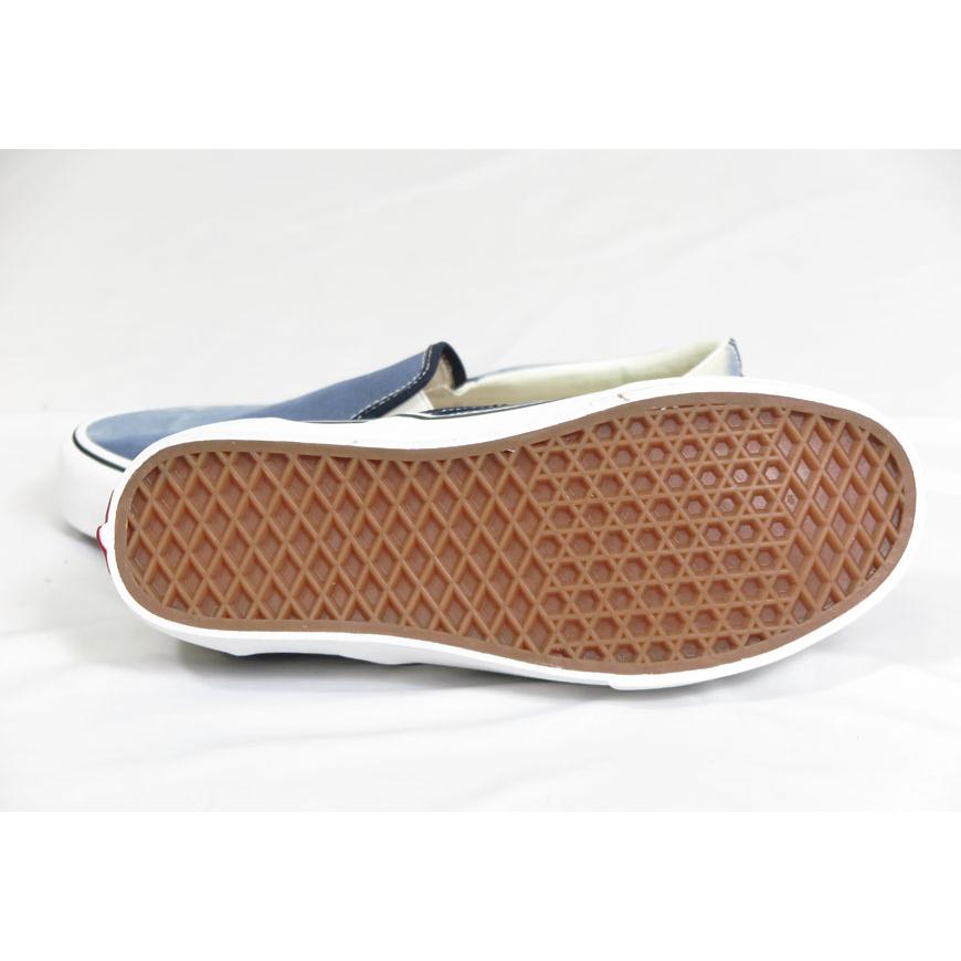 VANS バンズ スリッポン BLEACH WASH BLUE SLIP-ON VR3 スニーカー vn0007ncblu｜earthmarket1｜05