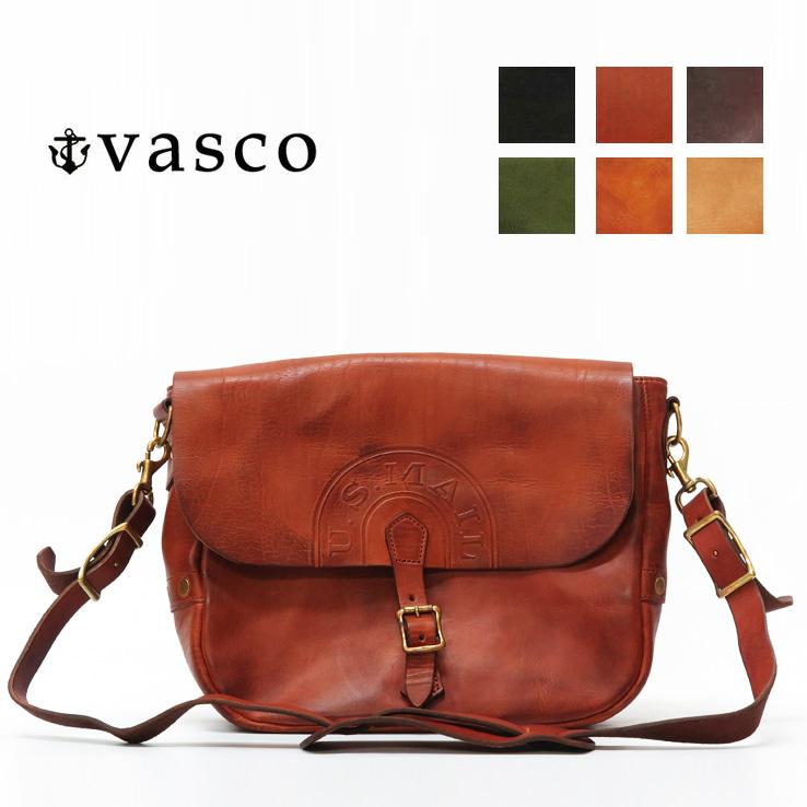 vasco バスコ VASCO レザー ポストマン ショルダーバッグ vasco バスコ VASCO レザー ポストマン ショルダーバッグ