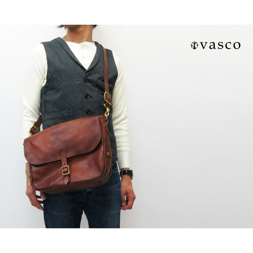 vasco バスコ VASCO レザー ポストマン ショルダーバッグ vasco バスコ VASCO レザー ポストマン ショルダーバッグ