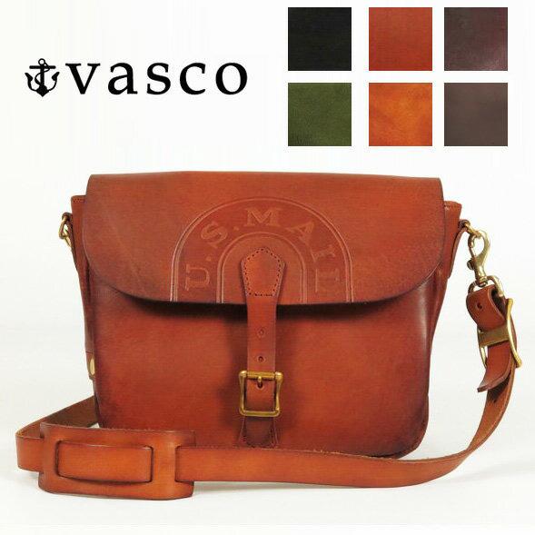 vasco（ヴァスコ） バスコ レザー ポストマン ショルダーバッグ