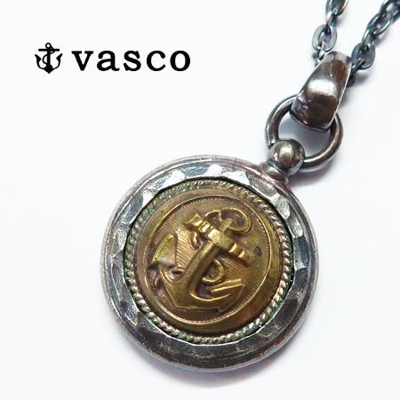 VASCO ヴァスコ　アンカーモチーフ ネックレス バスコ VASCO ブラス シルバー925 アンカー コンパス ネックレス