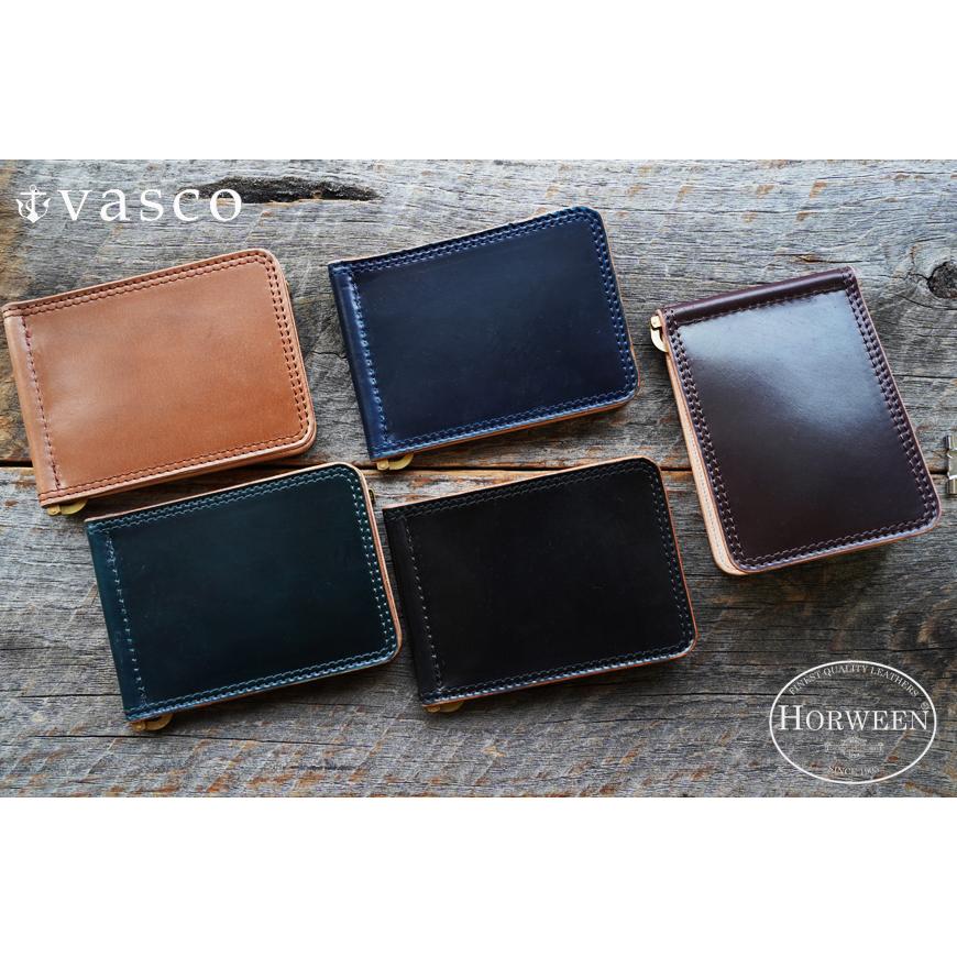 バスコ VASCO HORWEEN シェルコードバン ギャリソン マネークリップ カード入れ/小銭入れ付 ウォレット ホーウィン 馬革 ハンドメイド MADE IN JAPAN ヴァスコ V バスコ VASCO HORWEEN シェルコードバン ギャリソン マネークリップ カード入れ/小銭入れ付 ウォレット ホーウィン 馬革 ハンドメイド MADE IN JAPAN ヴァスコ V