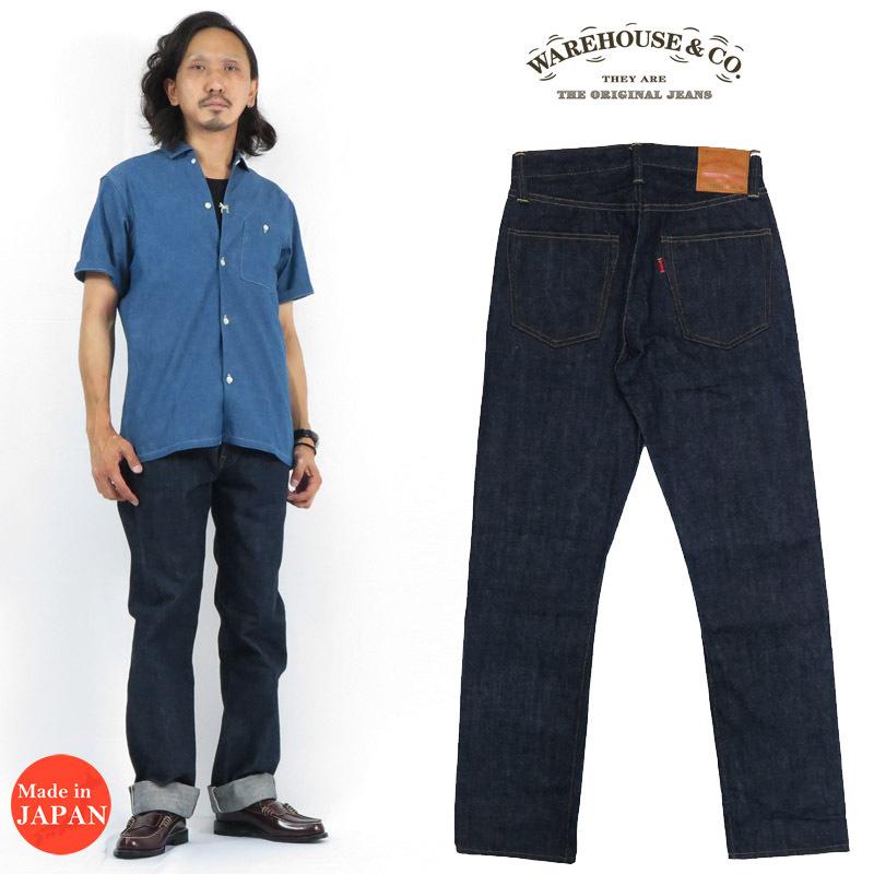 WAREHOUSE ウェアハウス 14.5oz デニム ジーンズ ストレートLot WAREHOUSE ウェアハウス 14.5oz デニム ジーンズ ストレートLot