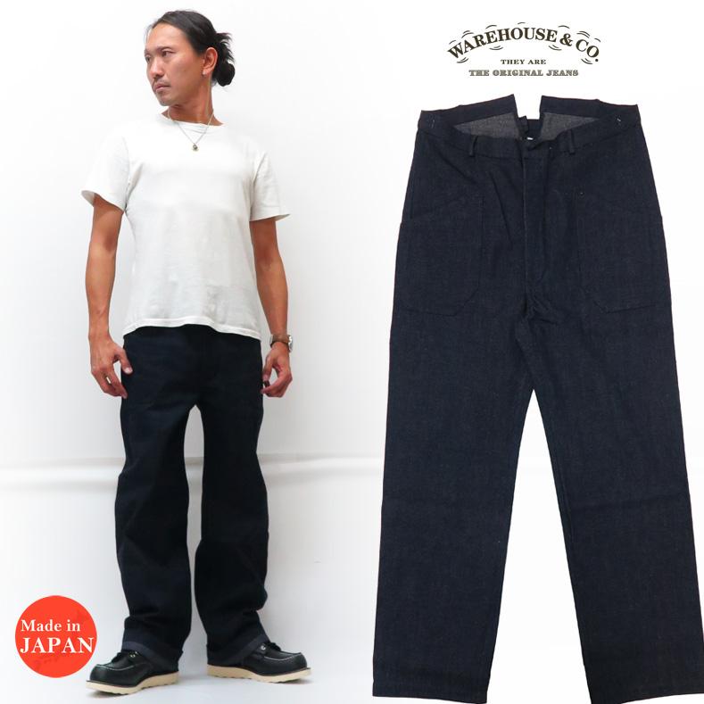 ウエアハウス　warehouse デニムトラウザー　40s W34 WAREHOUSE（ウエアハウス） : Lot 1239 1930'S WPA DOUBLE KNEE DENIM