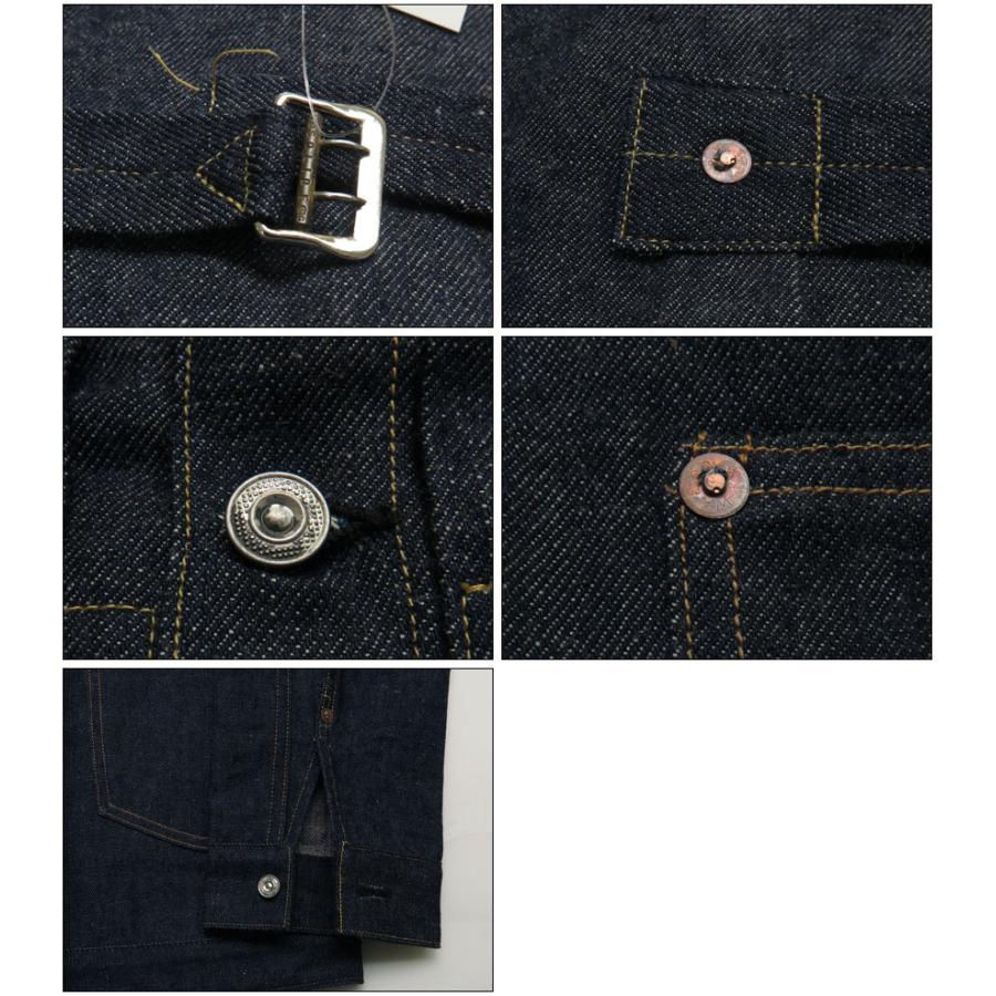 ウェアハウス WAREHOUSE デニムジャケット ファーストモデル 1920年代モデル ダウンポケット 2001XX 1920'S MODEL DOWN POCKET｜earthmarket1｜05