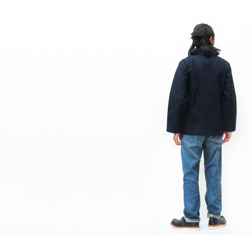 ジャケット・アウター WAREHOUSE Lot 2142 USN DENIM DECK JACKET Warehouse & Co 2142 U.S. Navy Denim Deck Jacket - Raw – SON OF A STAG
