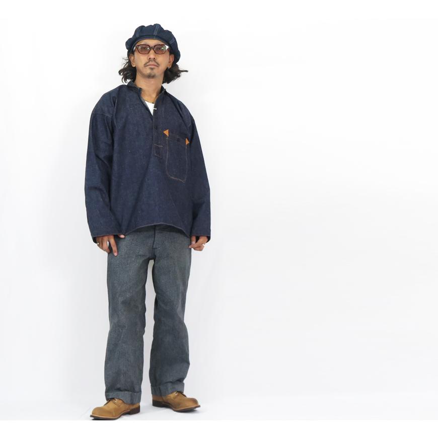 高級感 BOHEMIANS ジージャン 緑 グリーン DENIM DUCK 高級感 BOHEMIANS ジージャン 緑 グリーン DENIM DUCK