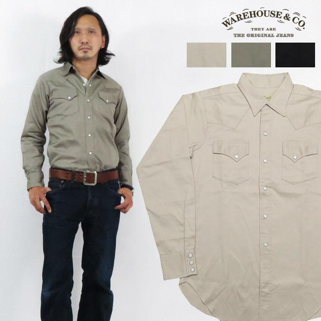 ウェアハウス Warehouse 長袖 ピケ ウエスタンシャツ 3030 Wh3030 Earth Market 通販 Yahoo ショッピング