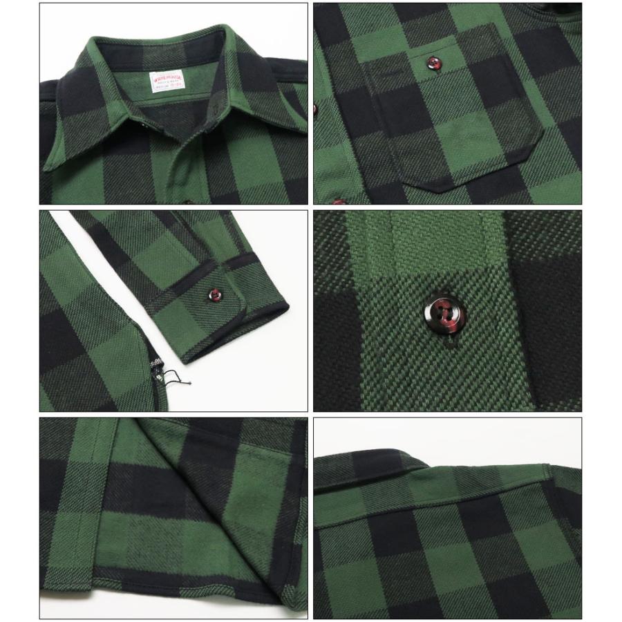 WAREHOUSE（ウエアハウス） ウェアハウス フランネル シャツ 長袖