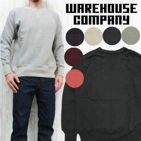 WAREHOUSE ウェアハウス スウェット セットインフリーダム 無地 WAREHOUSE ウェアハウス スウェット セットインフリーダム 無地
