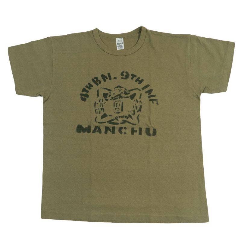 ウェアハウス WARE HOUSE Tシャツ WAREHOUSE（ウエアハウス） ウェアハウス 半袖 プリントTシャツ 