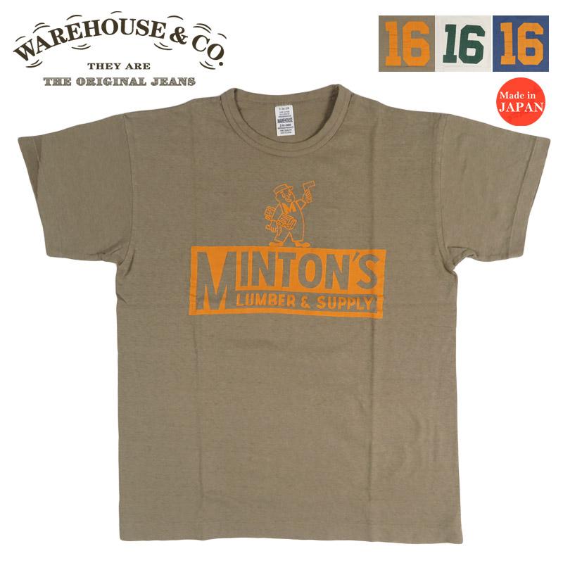 WAREHOUSE（ウエアハウス） ウェアハウス 半袖 プリントTシャツ