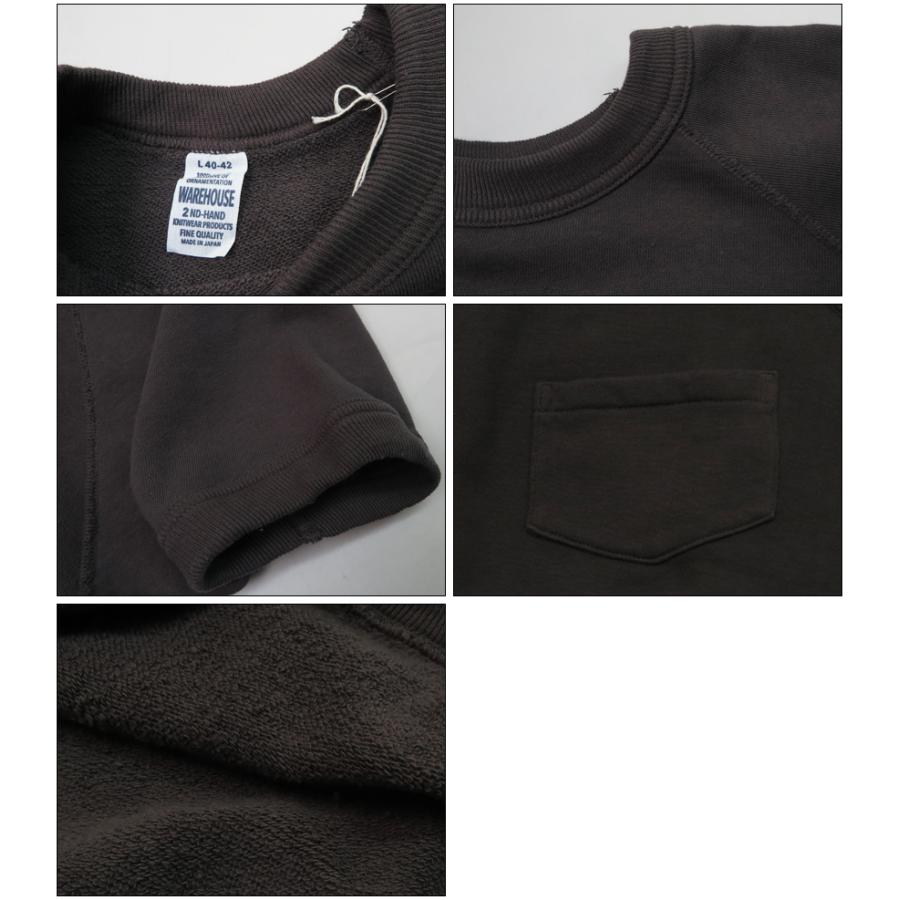 トップス WAREHOUSE & CO. 4085 S/S POCKET SWEAT Warehouse Based Its