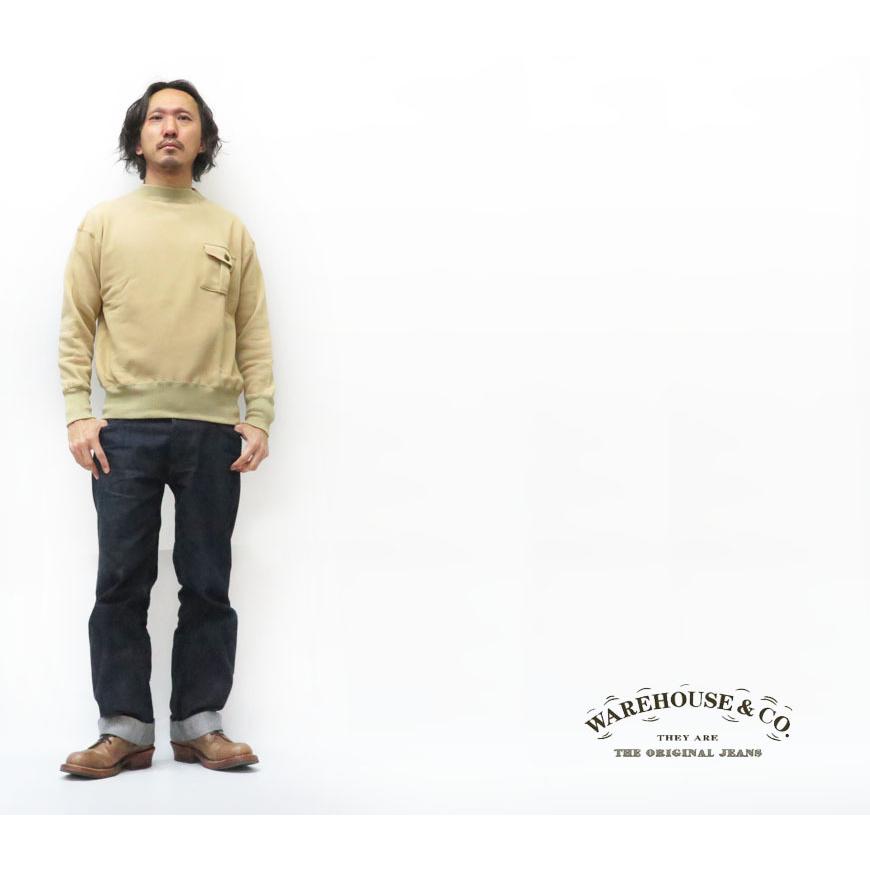 WAREHOUSE（ウエアハウス） ウェアハウス ミリタリー スウェット 無地