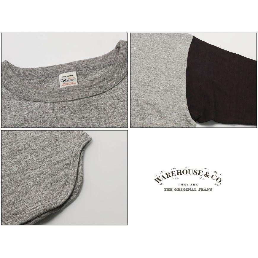 WAREHOUSE（ウエアハウス） ウェアハウス WAREHOUSE 7分袖 Tシャツ