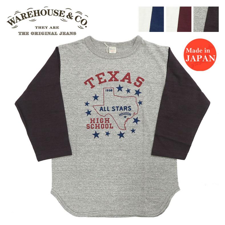 WAREHOUSE（ウエアハウス） ウェアハウス WAREHOUSE 7分袖 Tシャツ