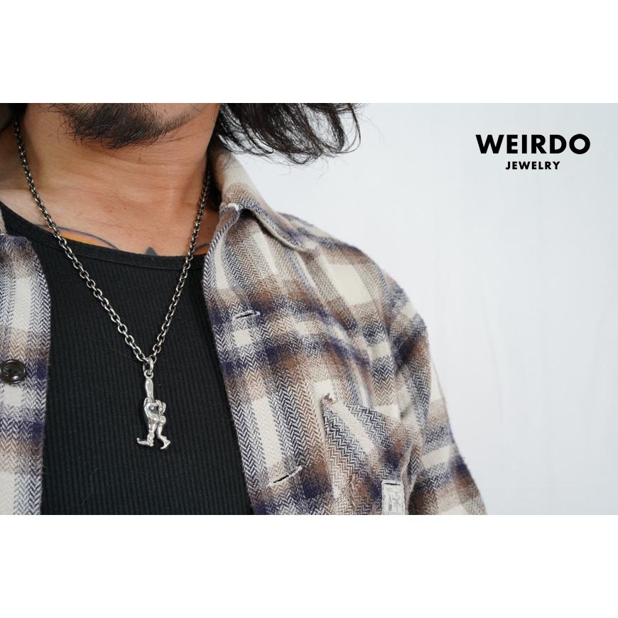 weirdo ネックレスk18 シルバー925製トップのみ