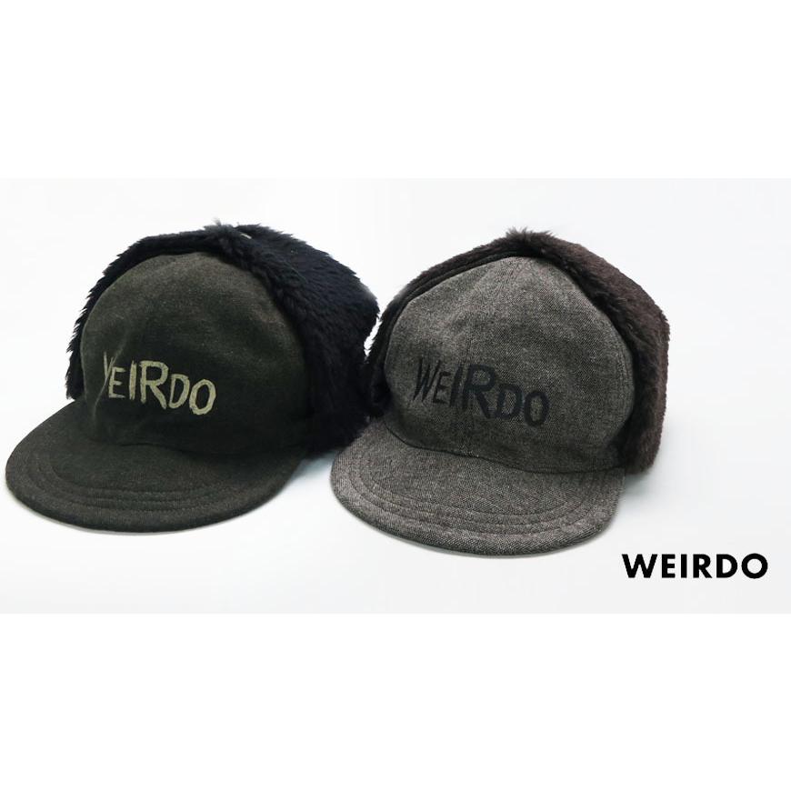 WEIRDO（ウィアード） ツイード＆ボア リバーシブル パイロット