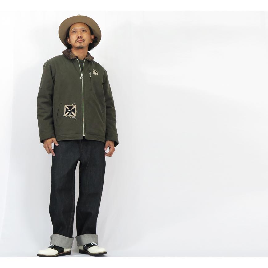 WEIRDO ウィアード カスタム デッキジャケット SLAVES GLAD HAND WEIRDO ウィアード カスタム デッキジャケット SLAVES GLAD HAND