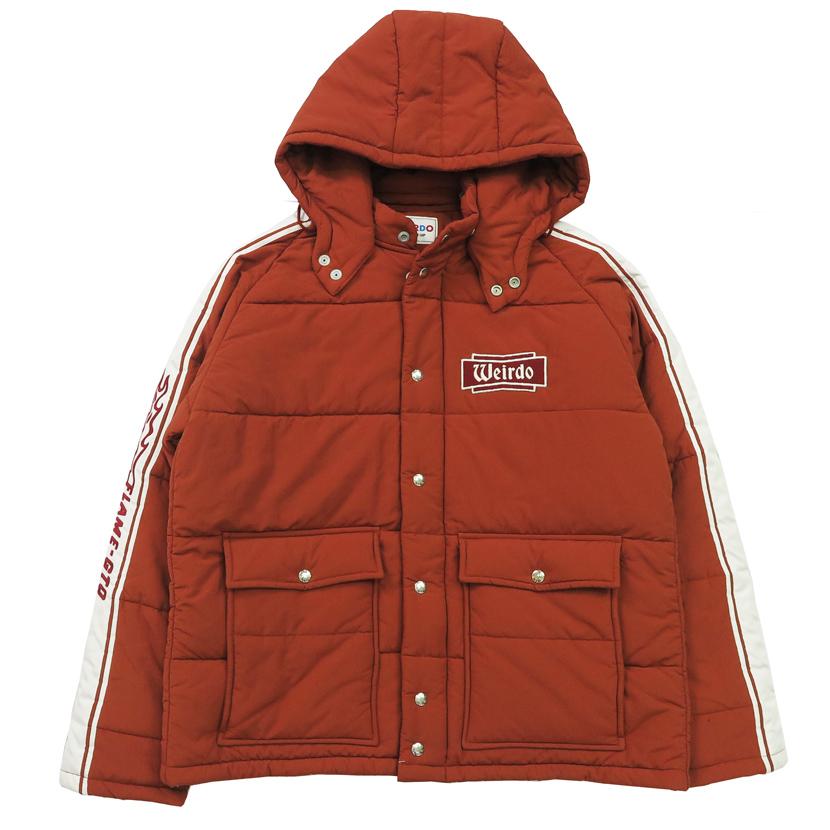 WEIRDO ウィアード 中綿 レーシングジャケット FLAME GLAD HAND WEIRDO ウィアード 中綿 レーシングジャケット FLAME GLAD HAND