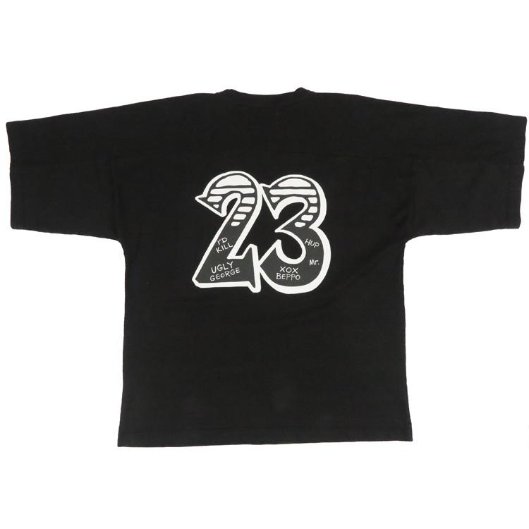 BLACKTOP 1度のみ着用 GRADHAND WEIRDO WEIRDO（ウィアード） 半袖 コットンメッシュ ジャージ フットボール T
