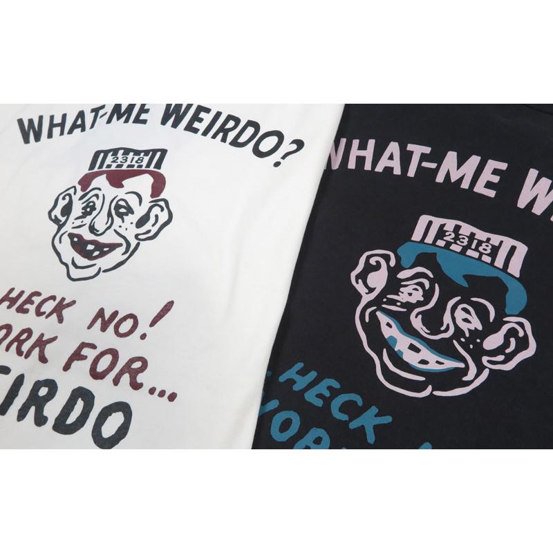 WEIRDO（ウィアード） 半袖 プリントTシャツ WHAT-ME WEIRDO? GLAD