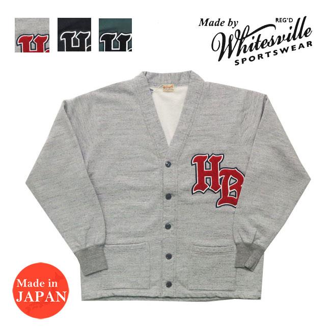 WHITESVILLE WHITES VILLE ホワイツビル レタードワッペン スウェット
