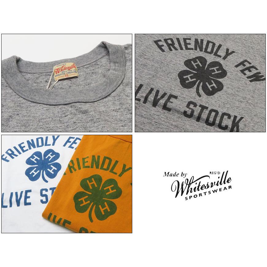 WHITESVILLE WHITES VILLE ホワイツビル 半袖 プリント Tシャツ