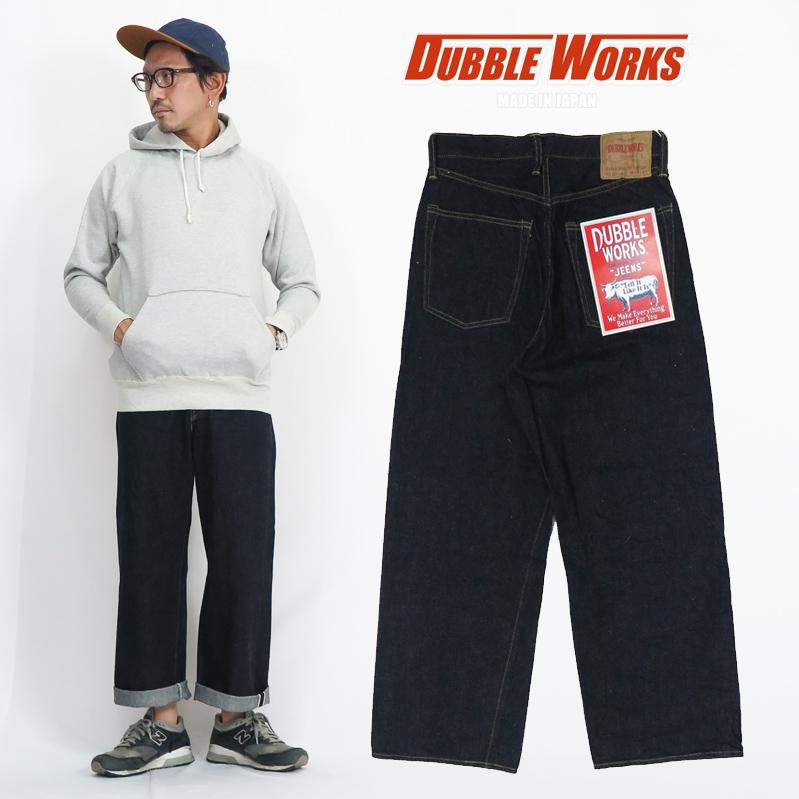 DUBBLE WORKS 27002セルビッチデニム！W34 日本製！即戦力！ DUBBLE WORKS 27002セルビッチデニム W34 日本製 即戦力｜Yahoo