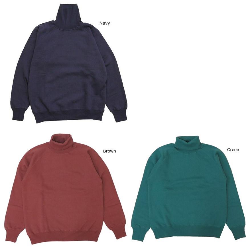 DUBBLEWORKS（ダブルワークス） タートルネック スウェット 裏起毛