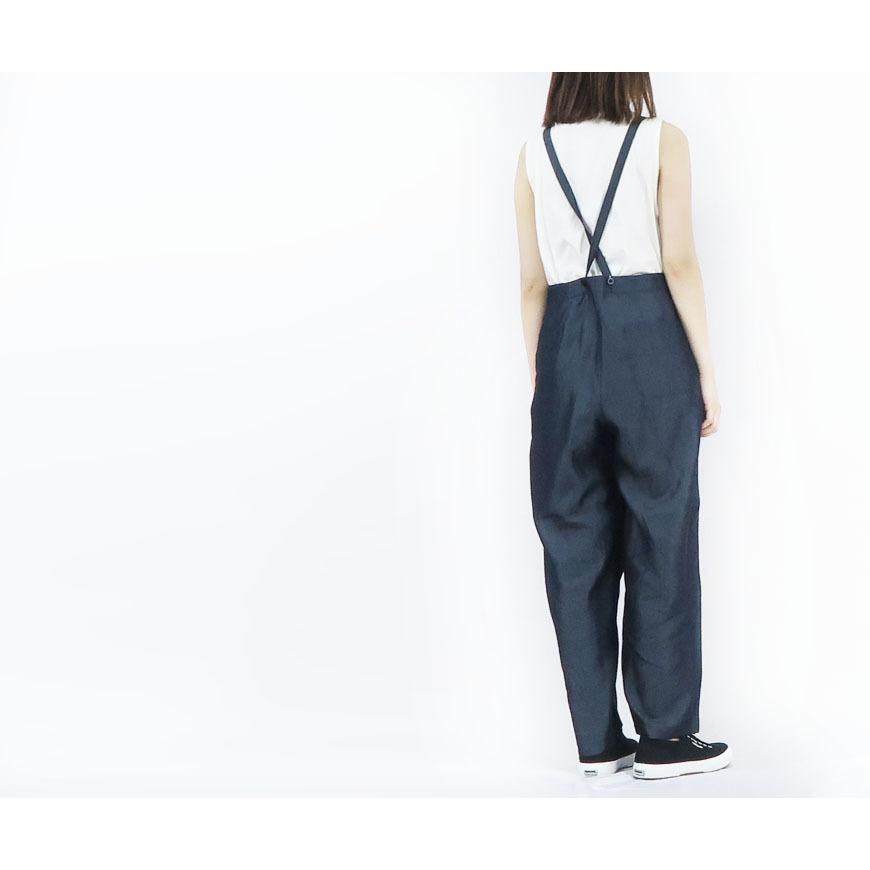 Johnbull（ジョンブル） ラップ サロペット インディゴ レディース