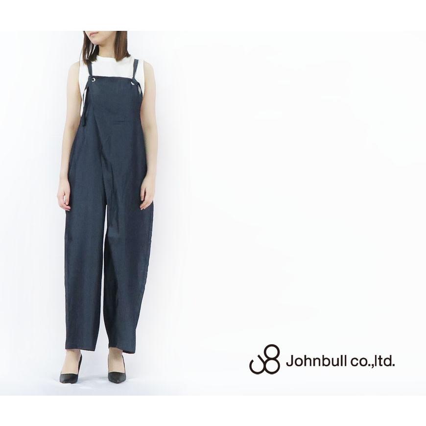 Johnbull（ジョンブル） ラップ サロペット インディゴ レディース