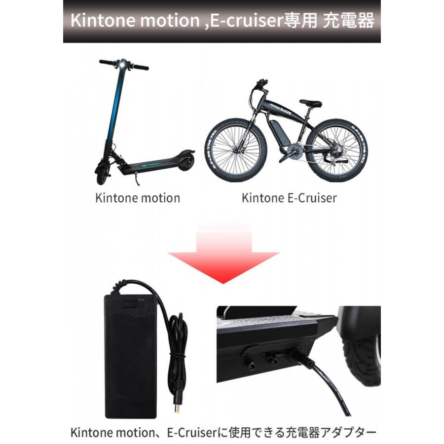 Kintone 専用バッテリー 充電器 電動キックボード motion｜earthship｜02