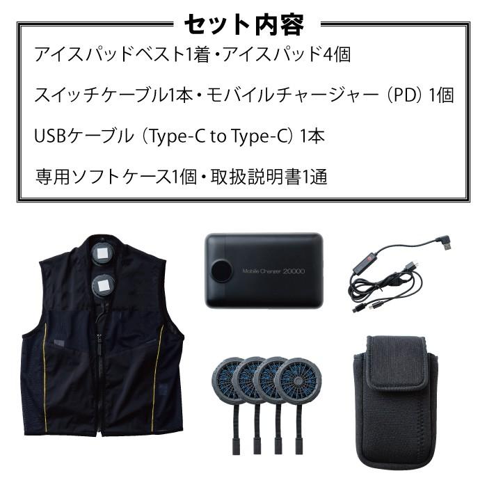 SOWA 13209 2025新作 アイスパッド ベストセット ペルチェ素子 S