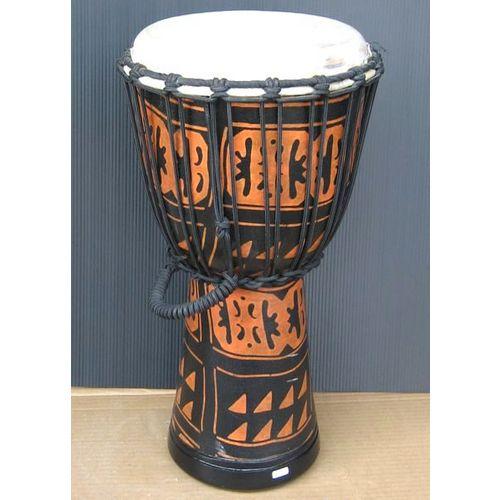 ジャンベ　10インチ　木製　民族楽器 インドネシア木製ジャンベ☆ビギナーズモデル〜10インチ〜/MD