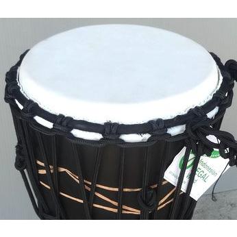 インドネシア製ジャンベ　アースヴィレッジ インドネシア・木製ジャンベ☆木彫りSサイズ〜8インチ〜(SG