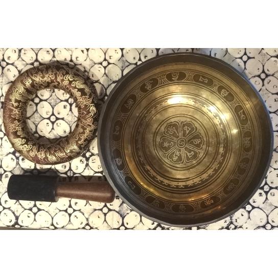 シンギング ボウル（ドニパトロ）≪仏画≫ 〜ハンドメイドNo.03〜