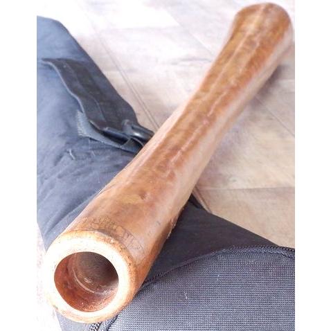 民族楽器 ディジュリドゥ ユーカリ ケース付き