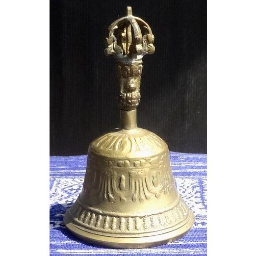 チベタンベル【ガンター】《金剛鈴》〜Mサイズ〜（チベット仏具