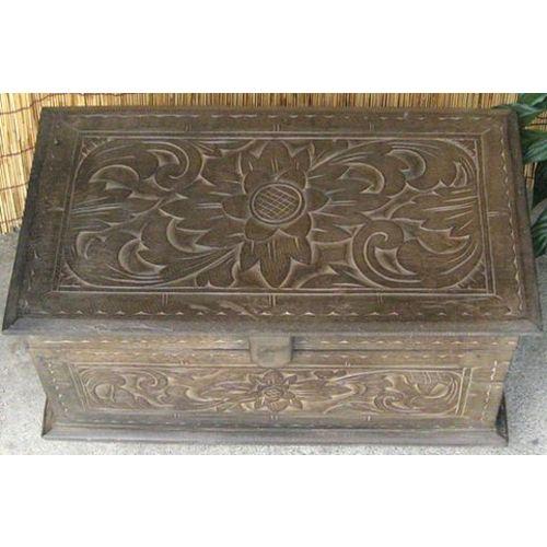 アジアン家具》木製木箱〜3サイズセット/アンティーク調 : 地球