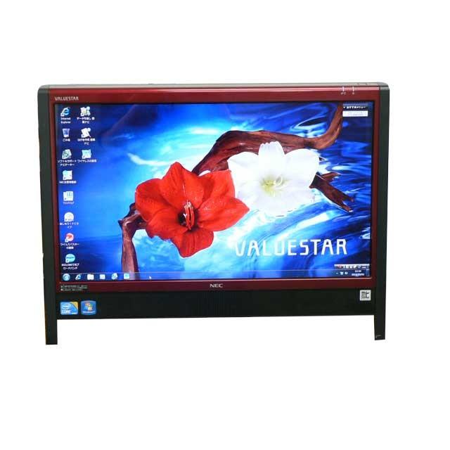 NEC デスクトップパソコン 中古パソコン VN770/B レッド デスクトップ 