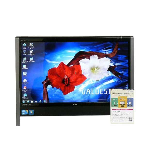 NEC デスクトップパソコン 中古パソコン VN770/B ブラック 