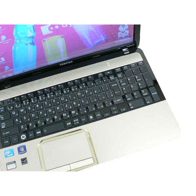 TOSHIBA（東芝） ノートパソコン 中古パソコン T552/36F ゴールド